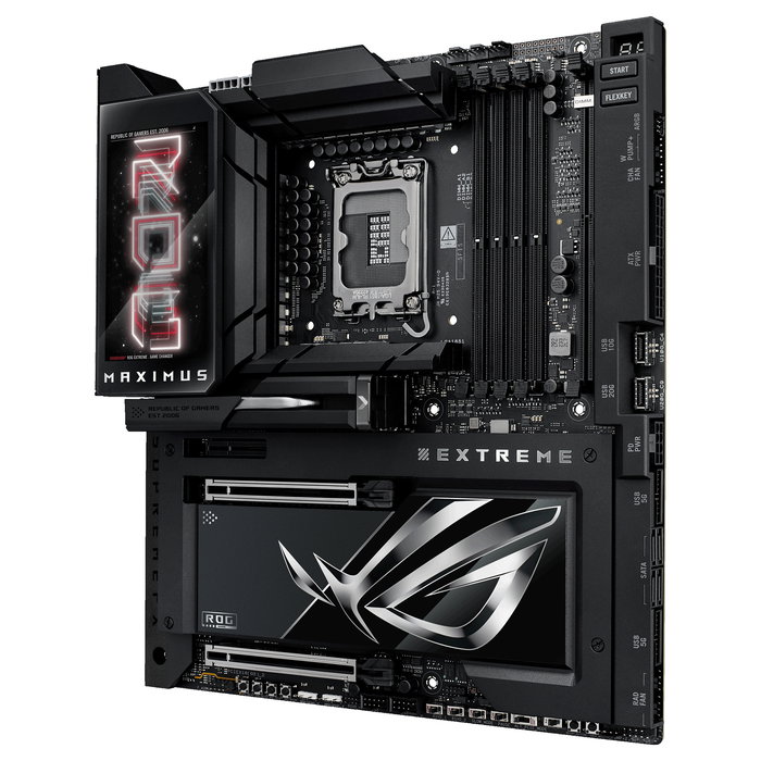 ASUS Placa Base ROG MAXIMUS Z890 EXTREME E-ATX Sockel 1851 Intel Z890 DDR5 8800MHz Wi-Fi 7 Bluetooth 5.4 Realtek ALC4082 7.1 Retail