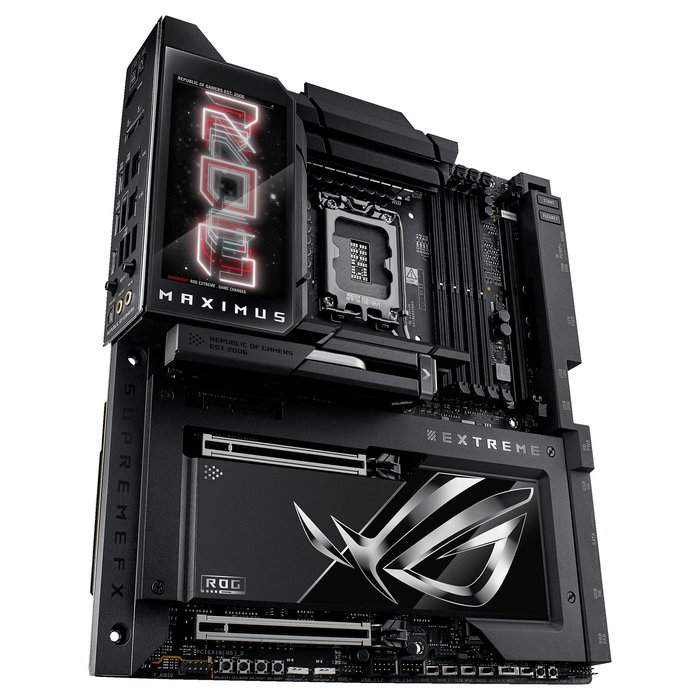 ASUS Placa Base ROG MAXIMUS Z890 EXTREME E-ATX Sockel 1851 Intel Z890 DDR5 8800MHz Wi-Fi 7 Bluetooth 5.4 Realtek ALC4082 7.1 Retail