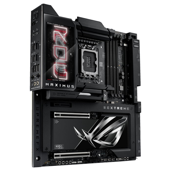 ASUS Placa Base ROG MAXIMUS Z890 EXTREME E-ATX Sockel 1851 Intel Z890 DDR5 8800MHz Wi-Fi 7 Bluetooth 5.4 Realtek ALC4082 7.1 Retail