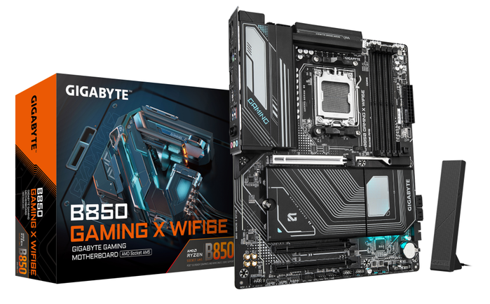 Gigabyte B850 GAMING X WIFI6E Placa Base AM5 ATX DDR5
