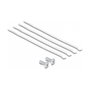 DeLOCK Patchpanel 8 Port Cat.6A 10 pulg. 0,5U Gris