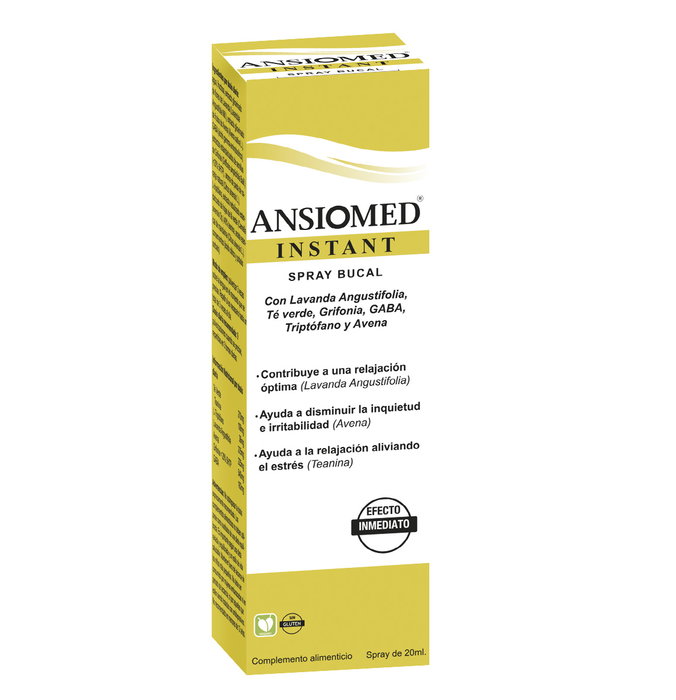 BIOSERUM Ansiomed Instant Spray Bucal Mandarina y Naranja 20 ml