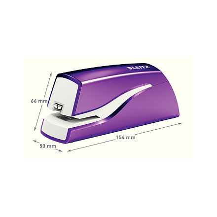 LEITZ Grapadora eléctrica NeXXt Series WOW 5566 violett-metallic LEITZ Grapadora eléctrica NeXXt Series WOW 5566 violett-metallic