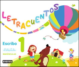 Paraninfo Everest Letracuentos. Cuaderno 1 MAYÚSCULAS, María Cristina López Fernández - Paraninfo Everest