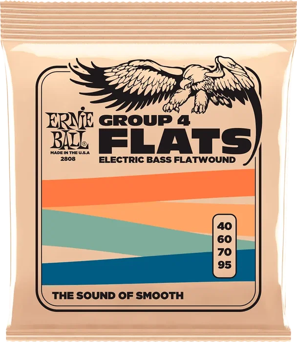 ERNIEBALL Group IV 40-95 Juego Cuerdas Bajo Eléctrico Entorchado Plano