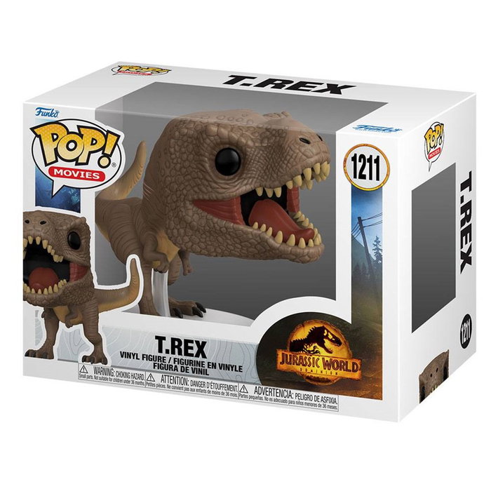 Funko Pop Cine Jurassic Park T-Rex Figura de Vinilo 9cm Funko Pop Cine Jurassic Park T-Rex Figura de Vinilo 9cm
