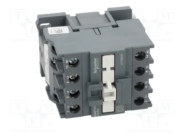 SCHNEIDER ELECTRIC LC1E3810F5 Contactor Easy TeSys 38A 110VAC