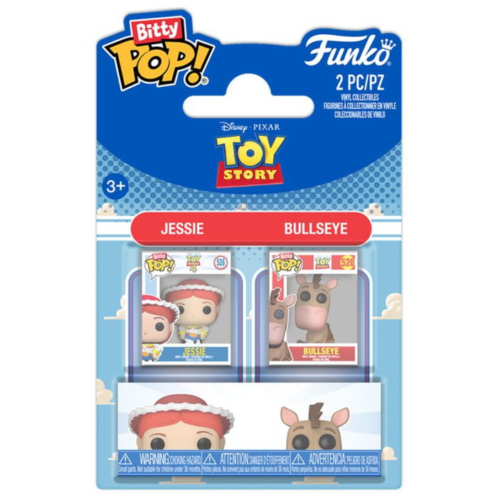 Funko Toy Story Bitty POP! Figuras de Vinilo Jessie & Bullseye