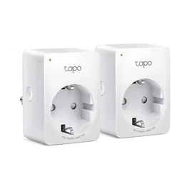TP-Link Tapo P110 Pack de 2 Enchufes Inteligentes Wi-Fi con Monitorización de Energía, Blanco
