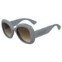 Moschino MOS162-S-MVU Gafas de Sol con Cristal Marrón y Esfera Azul