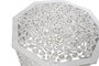 DKD Home Decor Mesa de Centro MDF Blanco Envejecido