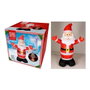 Basics Papa Noel hinchable con LED para exterior