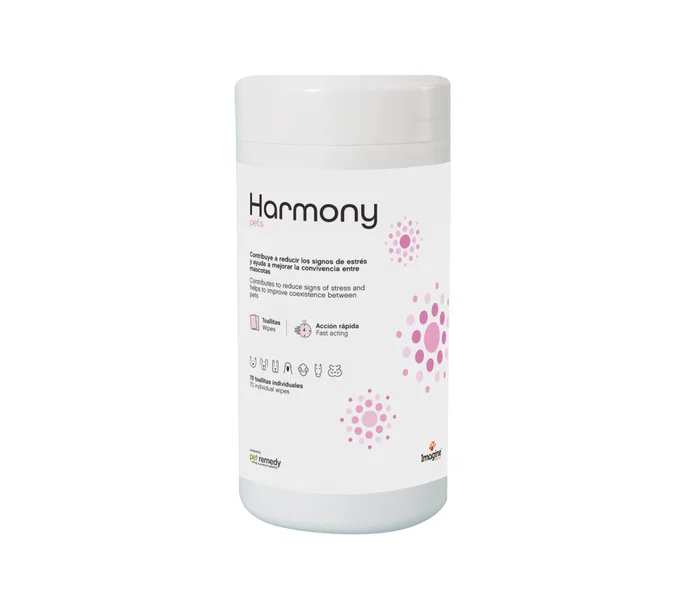 Imagine Harmony Pets Toallitas Calmantes 70 Unidades
