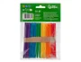 Liderpapel Palitos de Madera para Manualidades Colores Surtidos 11,4x1 cm Bolsa 50 Unidades