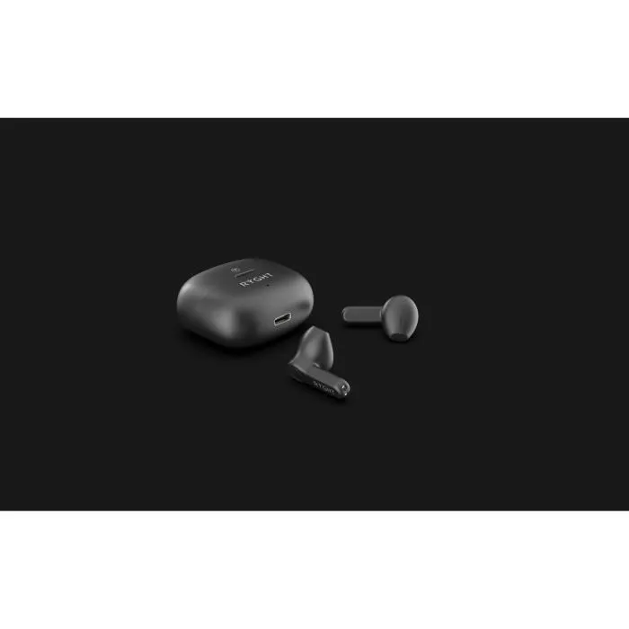 Ryght R483898 DYPLO 2 Auriculares True Wireless Bluetooth 5.0 Negro Sonido Potente Batería 3.5h + 17h Ryght R483898 DYPLO 2 Auriculares True Wireless Bluetooth 5.0 Negro Sonido Potente Batería 3.5h + 17h