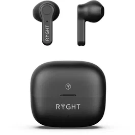 Ryght R483898 DYPLO 2 Auriculares True Wireless Bluetooth 5.0 Negro Sonido Potente Batería 3.5h + 17h