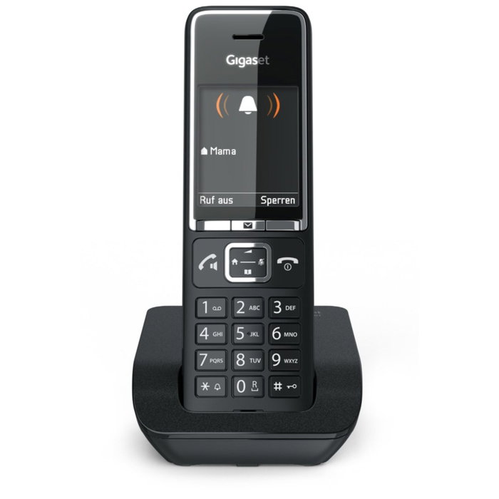 Gigaset COMFORT 550 Negro/Cromo