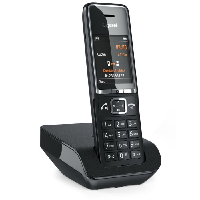 Gigaset COMFORT 550 Negro/Cromo