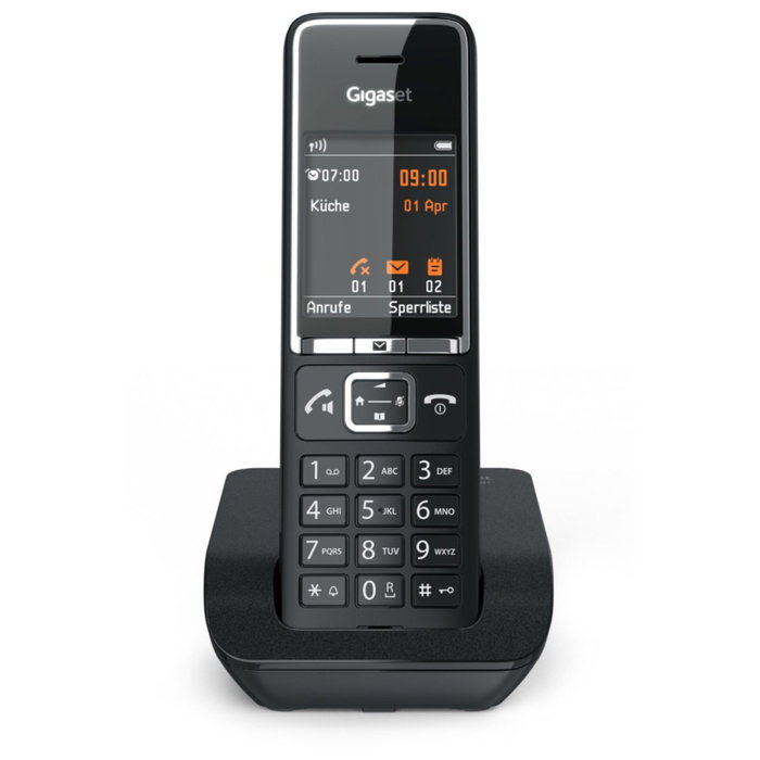 Gigaset COMFORT 550 Negro/Cromo