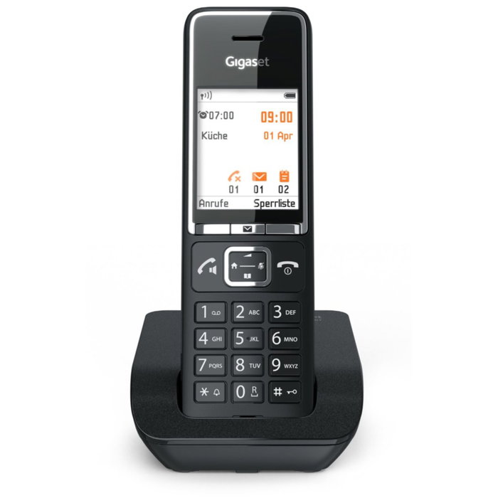 Gigaset COMFORT 550 Negro/Cromo