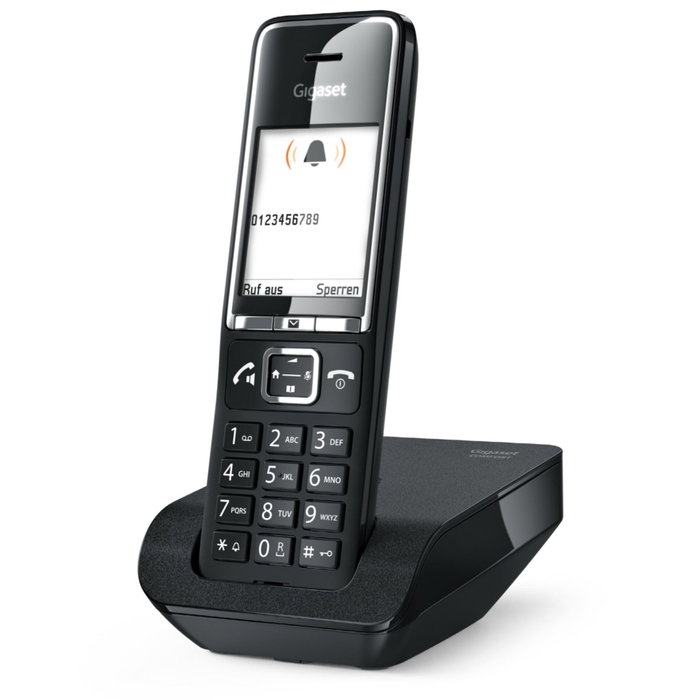 Gigaset COMFORT 550 Negro/Cromo