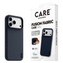 PanzerGlass CARE Fusion Fabric Case Azul con MagSafe para iPhone 17 Pro Max e iPhone 18 Pro Max
