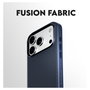 PanzerGlass CARE Fusion Fabric Case Azul con MagSafe para iPhone 17 Pro Max e iPhone 18 Pro Max