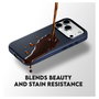 PanzerGlass CARE Fusion Fabric Case Azul con MagSafe para iPhone 17 Pro Max e iPhone 18 Pro Max