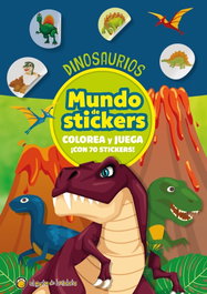 GATO DE HOJALATA, Dinosaurios: Mundo stickers