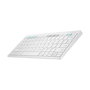 Samsung Trio 500 Teclado Inteligente Universal Inalámbrico Blanco - EJ-B3400BWGGDE, Bluetooth 5.0, Batería AAA