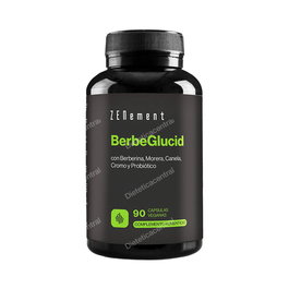 Zenement Berbeglucid - Complemento Alimenticio con Berberina, Morera y Canela para Ayudar a Mantener Niveles Normales de Glucosa - 90 Cápsulas Veganas