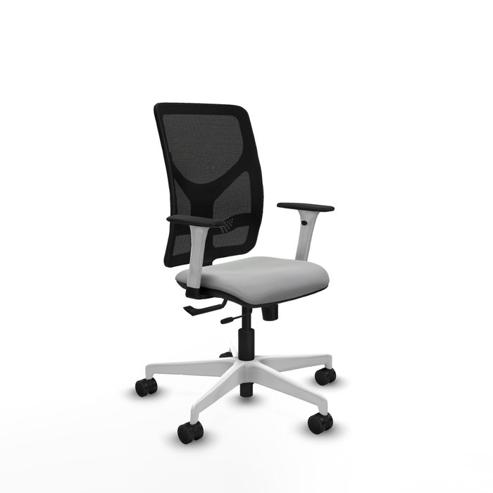 PIQUERAS Y CRESPO Silla de oficina Motilla con mecanismo Sincro/Traslack, Gris claro y Negro PIQUERAS Y CRESPO Silla de oficina Motilla con mecanismo Sincro/Traslack, Gris claro y Negro