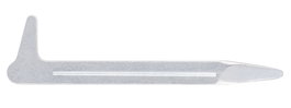 Alcayata Plana Index 4.5 x 60 x 20 ALPL45060