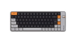 Krux Zyro 75% Teclado Gaming de Membrana Inalámbrico Gris-Negro