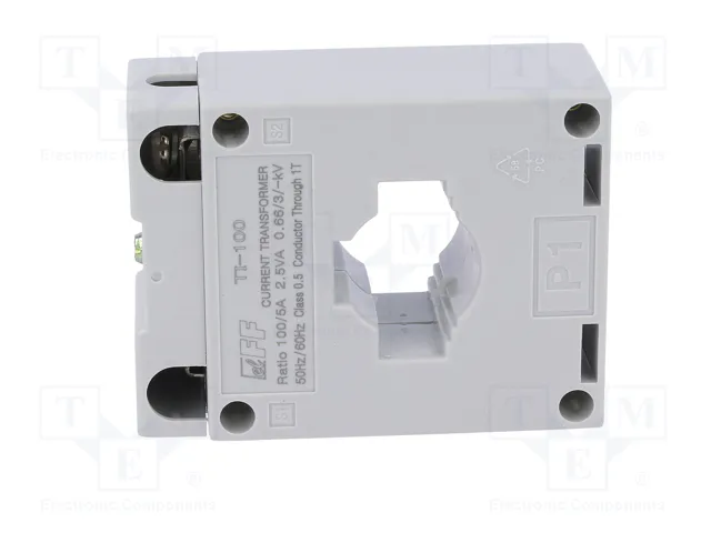 F&F TI Transformador de corriente 100A 2,5VA