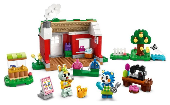 LEGO Animal Crossing 77055 Tienda de ropa de las Hermanas Manitas LEGO Animal Crossing 77055 Tienda de ropa de las Hermanas Manitas