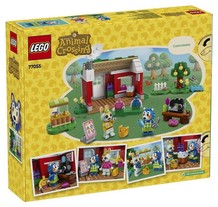 LEGO Animal Crossing 77055 Tienda de ropa de las Hermanas Manitas LEGO Animal Crossing 77055 Tienda de ropa de las Hermanas Manitas