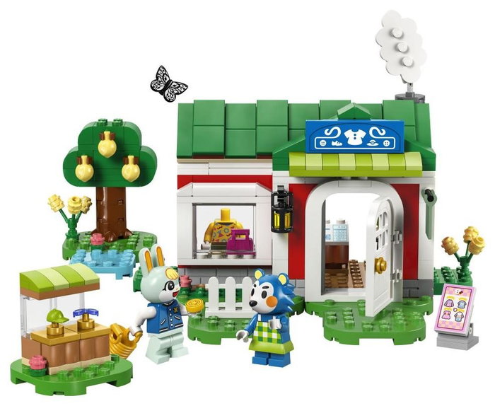 LEGO Animal Crossing 77055 Tienda de ropa de las Hermanas Manitas LEGO Animal Crossing 77055 Tienda de ropa de las Hermanas Manitas