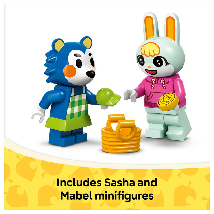 LEGO Animal Crossing 77056 La Tienda de Ropa de las Hermanas Manitas - Juego de Construcción de 322 Piezas para Niños y Niñas de 6 a 99 Años