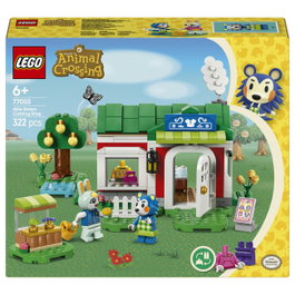 LEGO Animal Crossing 77056 La Tienda de Ropa de las Hermanas Manitas - Juego de Construcción de 322 Piezas para Niños y Niñas de 6 a 99 Años
