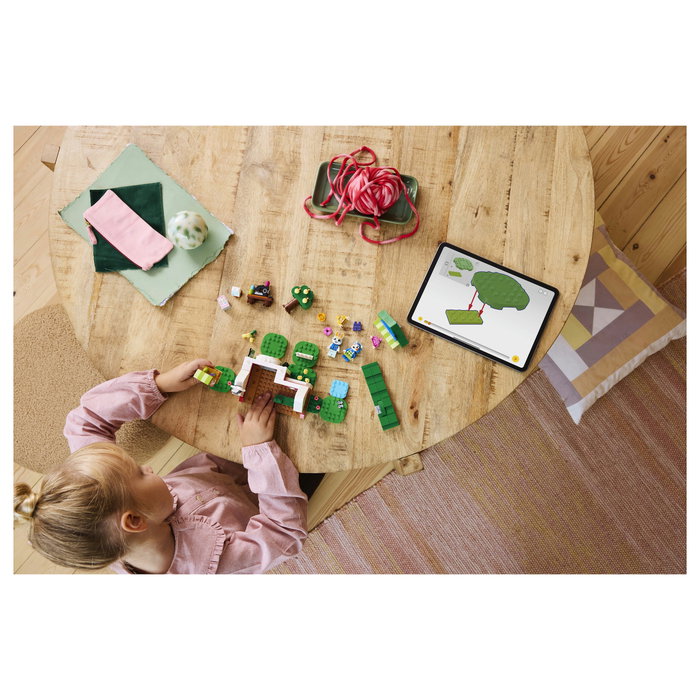 LEGO Animal Crossing 77056 La Tienda de Ropa de las Hermanas Manitas - Juego de Construcción de 322 Piezas para Niños y Niñas de 6 a 99 Años