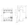 Siemens Interruptor diferencial 5SV3344-6 Tipo A 40A 3+N-pol 30mA 400V 4TE