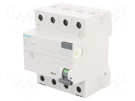 Siemens 5SV3344-6 Interruptor diferencial Tipo A 40A 30mA 4P