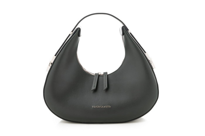 Vince Camuto Bolso Riviera - Verde Oscuro en Piel de Polivinilo con Correa Larga