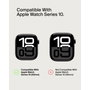 Belkin Temp.Curve 2in1 360 Protector de Pantalla para Apple Watch 10, 42mm, Negro