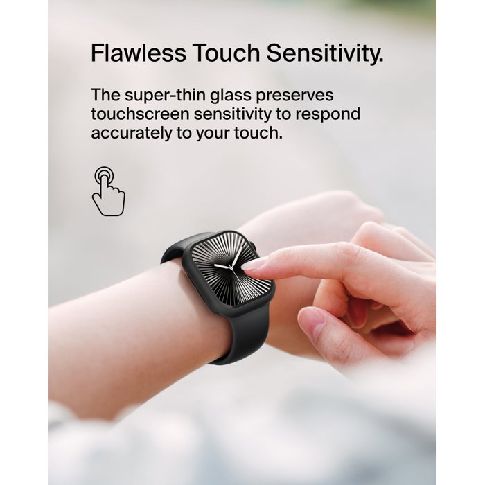 Belkin Temp.Curve 2in1 360 Protector de Pantalla para Apple Watch 10, 42mm, Negro Belkin Temp.Curve 2in1 360 Protector de Pantalla para Apple Watch 10, 42mm, Negro