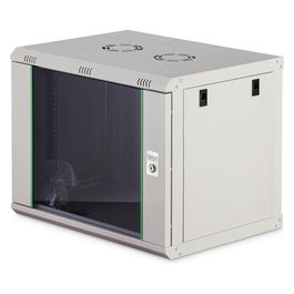 Digitus Armario de Pared 19" 9HE 450 mm de Profundidad Rack 9U 60 kg Capacidad Color Gris (RAL 7035) - Código 505,05x600x450mm