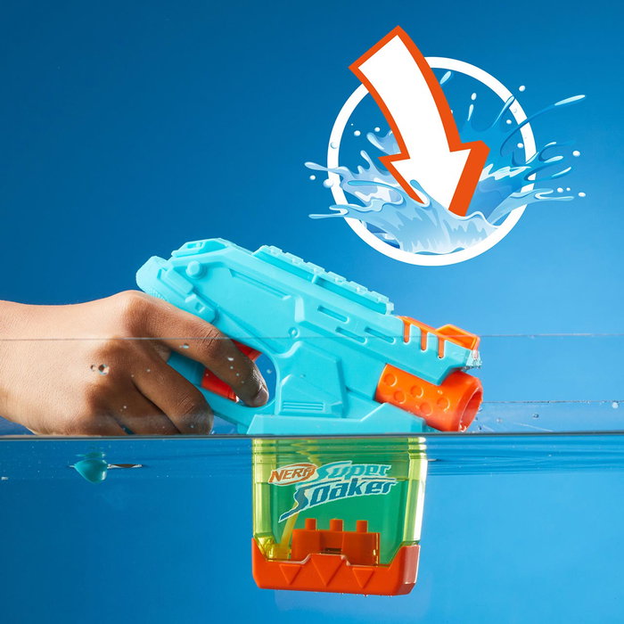 Hasbro Nerf Super Soaker Mini Dunk Fill G0993 Lanzador de Agua 100 ml +6 Años