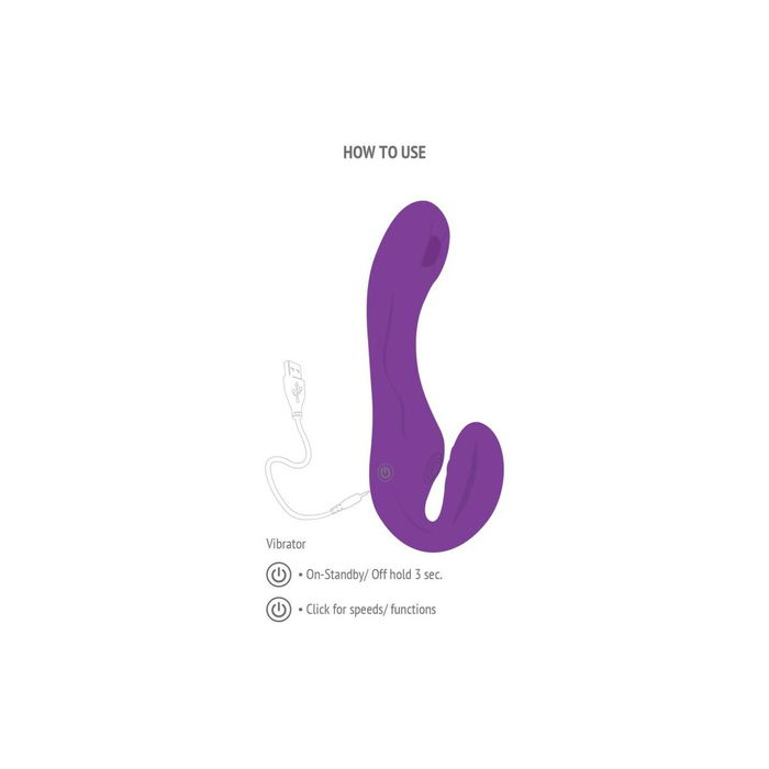 Vibrador Punto G Toy Joy Morado Vibrador Punto G Toy Joy Morado