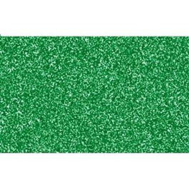 Fama Goma Eva Glitter Verde 50x70cm 2mm Pack 10 Unidades